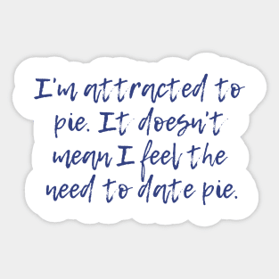 Pie Sticker